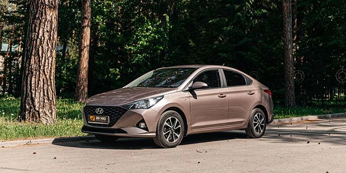 Hyundai Solaris (коричневый) ㅤㅤ в аренду