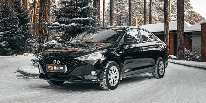 Hyundai Solaris (черный, 123 л.с.)ㅤ в аренду