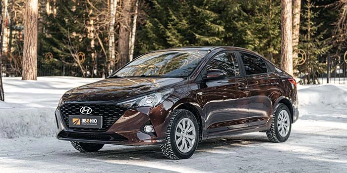 Hyundai Solaris (коричневый, 1,6 л.)ㅤ в аренду