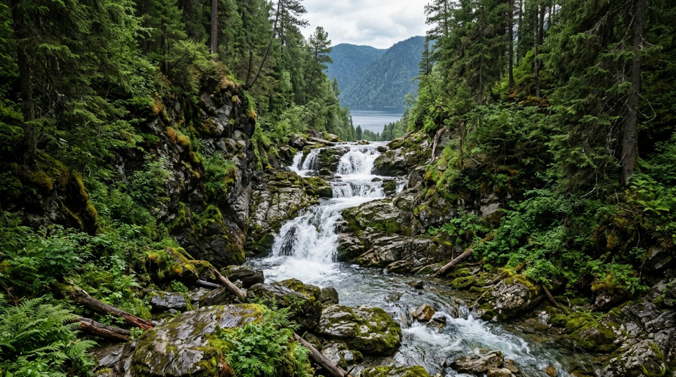 Водопад Эстюбэ (Эстюба)