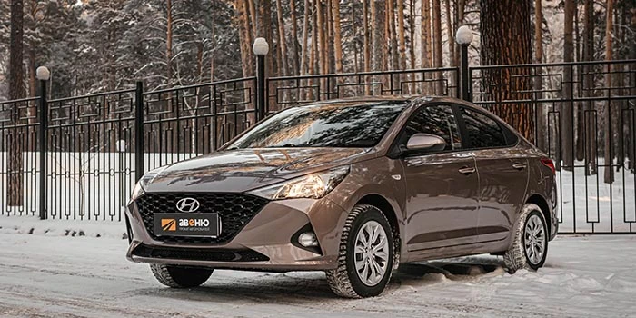 Hyundai Solaris (коричневый, 123 л.с.)ㅤ в аренду