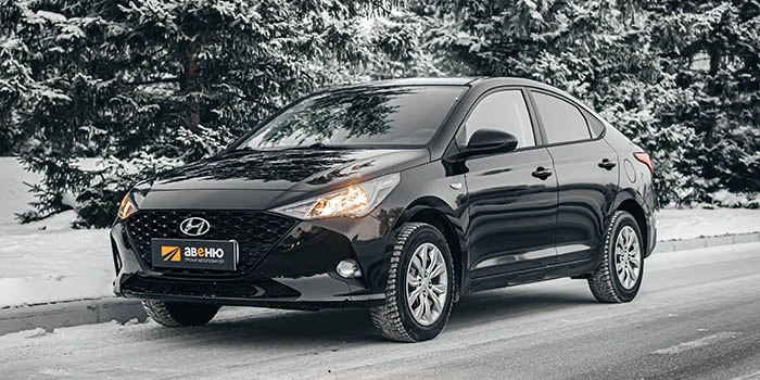 Hyundai Solaris (черный) ㅤ в аренду