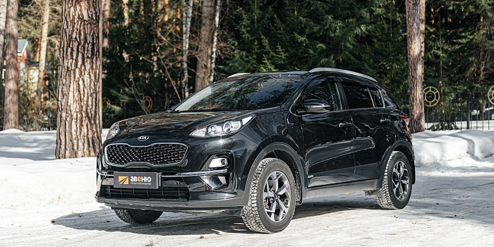 Kia Sportage 4WD (черный) в аренду