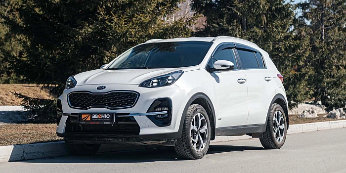 Kia Sportage 4WD (белый) в аренду